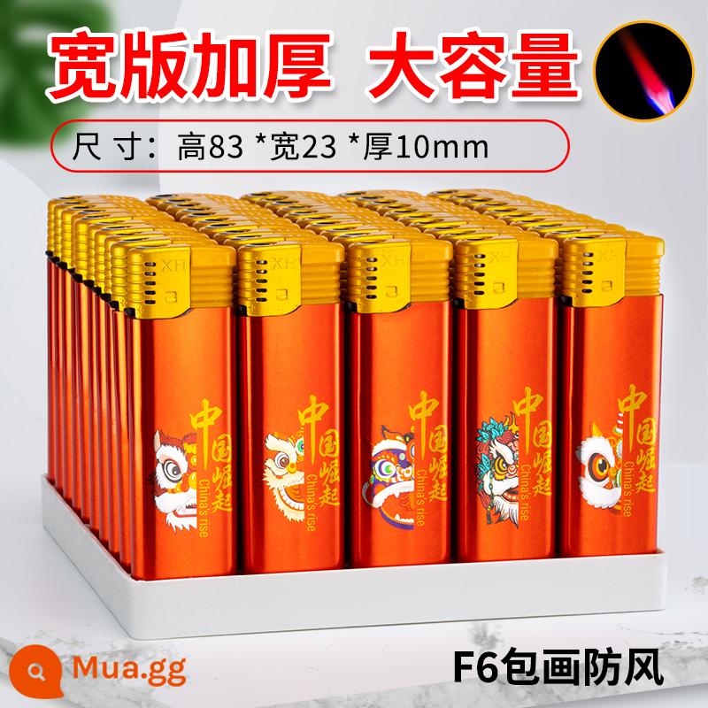 Bật lửa chống gió 50 giá rẻ, bền, dùng một lần, làm theo yêu cầu, làm theo yêu cầu thông thường, thương mại, bán hàng trực tiếp tại nhà máy, miễn phí vận chuyển đến siêu thị - F6 Trung Quốc trỗi dậy