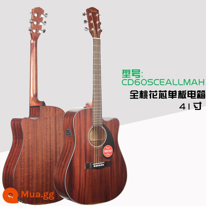 FLAGIPHIP FLAGSHIP FLAGIPHIP FERNER FIRKLORE Đàn guitar gỗ CD60S CD140S Guitar Guitar Guitar Guitar Guitar Guitar - CD60SCE All MAH 41 inch [Hộp điện bảng đơn bằng gỗ gụ]