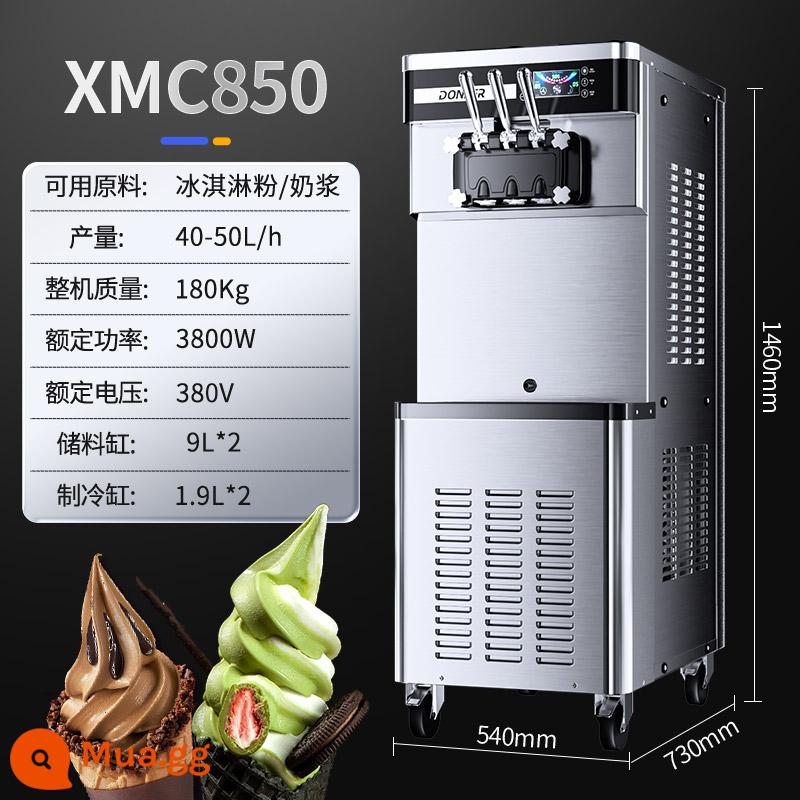 Máy làm kem hệ thống kép Dongbei thương mại máy làm kem CKX400PRO-A19 máy làm kem mềm hoàn toàn tự động - [Dọc] Công suất lớn 50L + điện ba pha + hoạt động chịu nhiệt độ cao