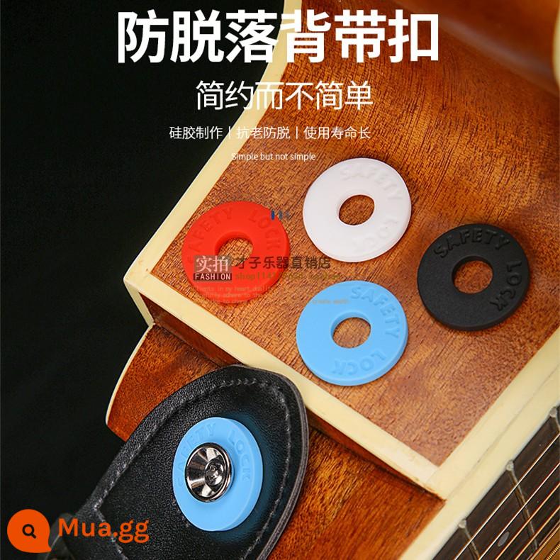 Đa Năng Đàn Guitar Fiddle Đầu Túi Cho Bé Nút Bấm Móng Tay Đàn Ukulele Túi Buộc Dây Túi Cho Bé Khóa Chống Trượt An Toàn Chống Trơn Trượt - 2 khóa chống trượt [mặc định màu đen]