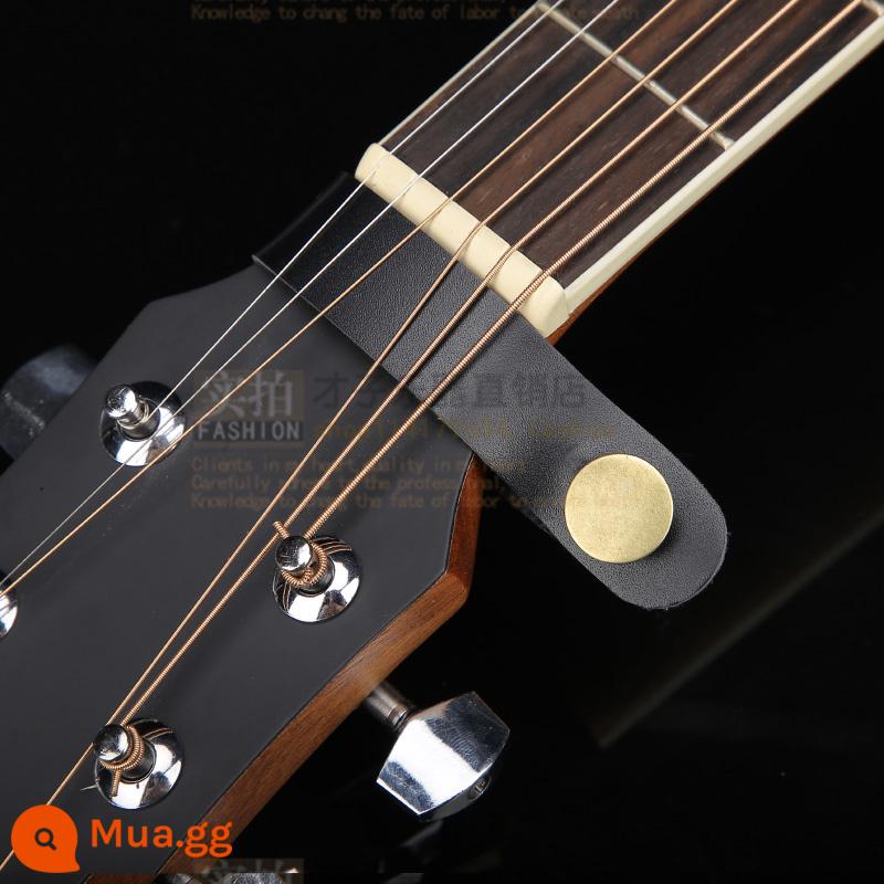 Đa Năng Đàn Guitar Fiddle Đầu Túi Cho Bé Nút Bấm Móng Tay Đàn Ukulele Túi Buộc Dây Túi Cho Bé Khóa Chống Trượt An Toàn Chống Trơn Trượt - Khóa túi đàn guitar cho bé (đen)