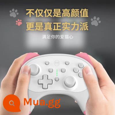 Video Game Bus Bus giá trị chuyển đổi giá trị Pro Xử lý trò chơi Tay cầm mới không dây Tay cầm điều khiển chuyên nghiệp tốt - mèo trắng