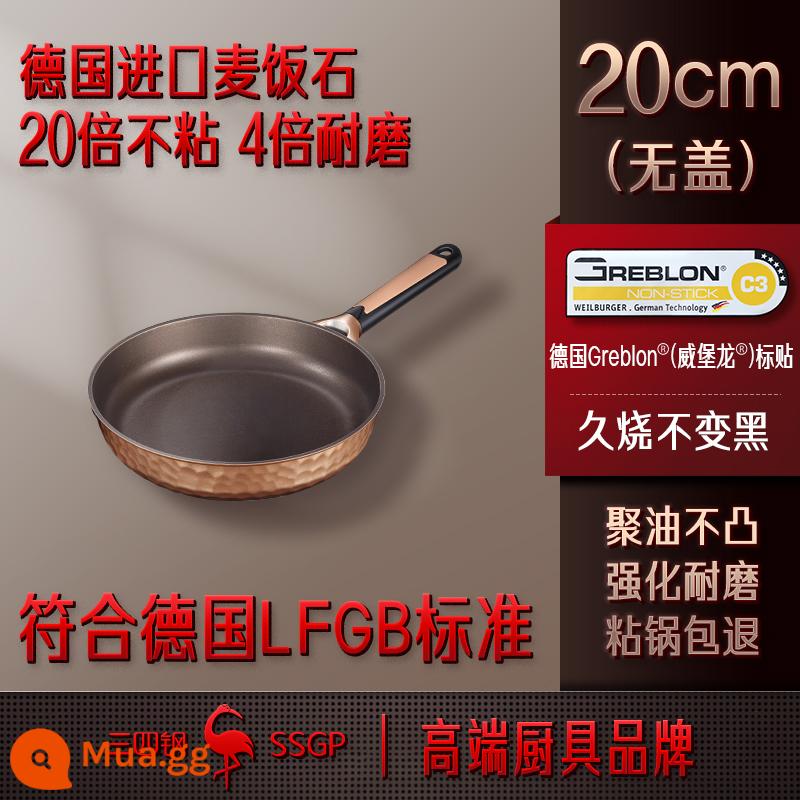 SSGP Đức nhập khẩu chảo, lò nung điện gia đình không có mặt - 20 cm không có nắp/1-2 người