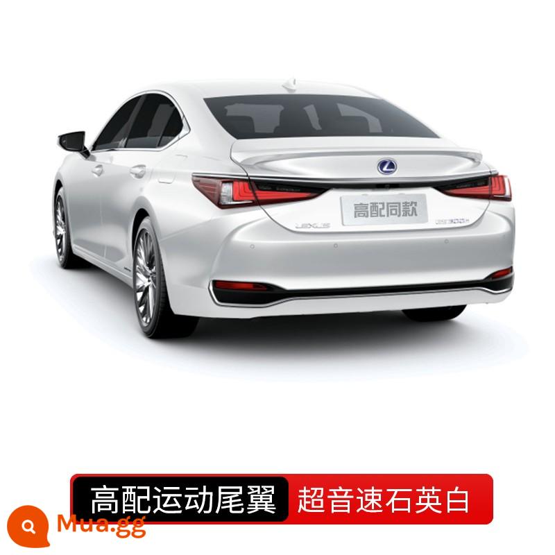 Thích hợp cho Lexus ES200 mới cánh sau es260 sửa đổi ES300h mẫu nguyên bản trang trí cánh sau thể thao cao cấp - Cánh sau thể thao cao cấp 18-23ES [màu trắng thạch anh siêu âm—chất kết dính thông thường]