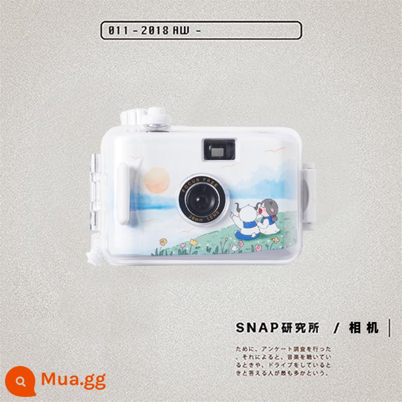 Viện SNAP retro phim đánh lừa không dùng một lần máy ảnh tiêu cực cặp đôi sinh viên Quà tặng ngày lễ tình nhân - Thiết kế chờ mặt trời mọc của Ling Xiaoye