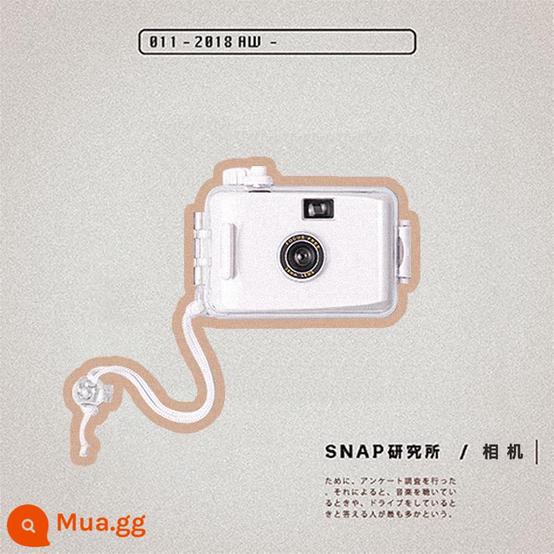 Viện SNAP retro phim đánh lừa không dùng một lần máy ảnh tiêu cực cặp đôi sinh viên Quà tặng ngày lễ tình nhân - Trắng