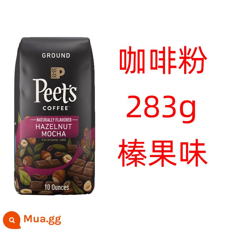 American Direct Mail Peet's Peet's Coffee Bean Peets Major Dix Arabica Coffee - Bột cà phê - 283g MOCHA HAZELNUT