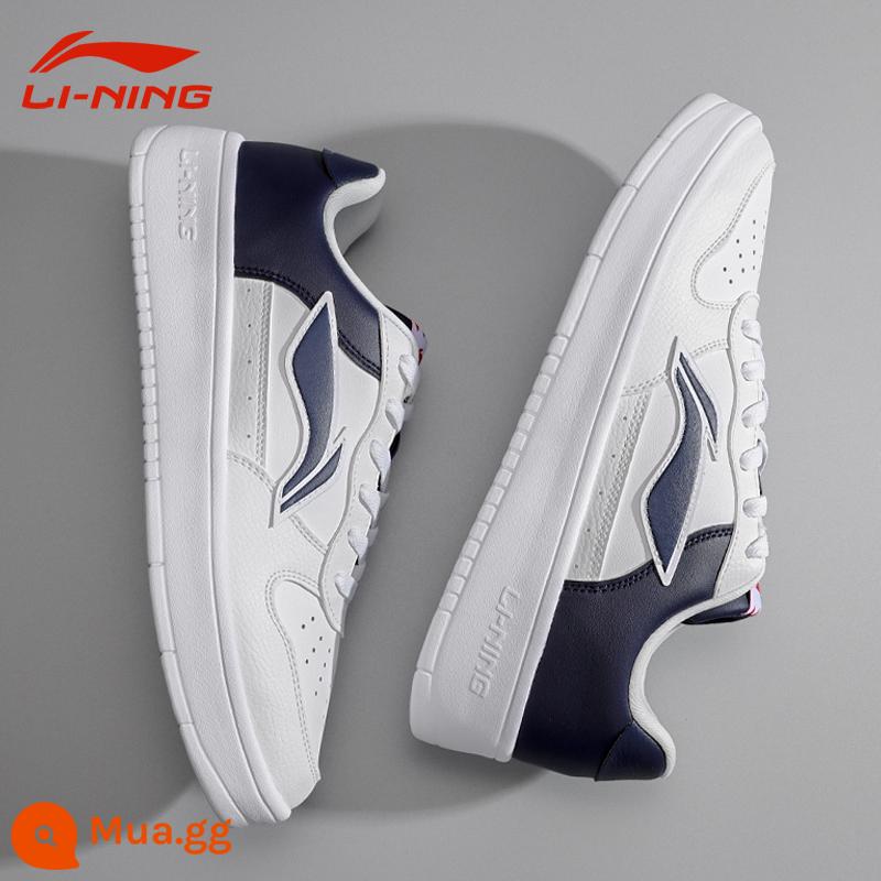 Li Ning sneakers nam giày thu đông nam mới Air Force số 1 giày đế dày thể thao giày thường giày nhỏ màu trắng - Màu trắng/xanh đen tiêu chuẩn