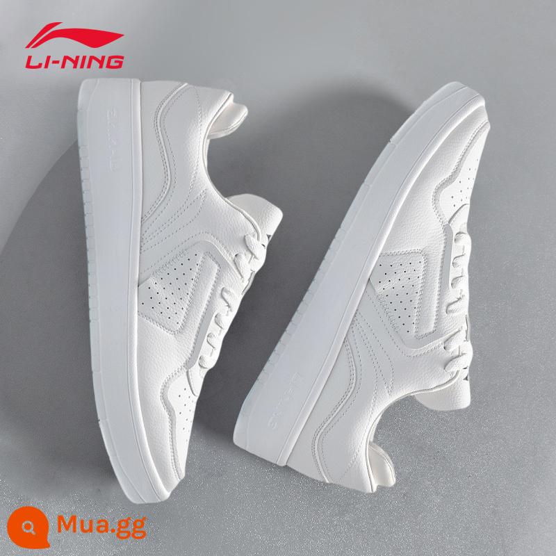 Li Ning sneakers nam giày thu đông nam mới Air Force số 1 giày đế dày thể thao giày thường giày nhỏ màu trắng - đám mây trắng