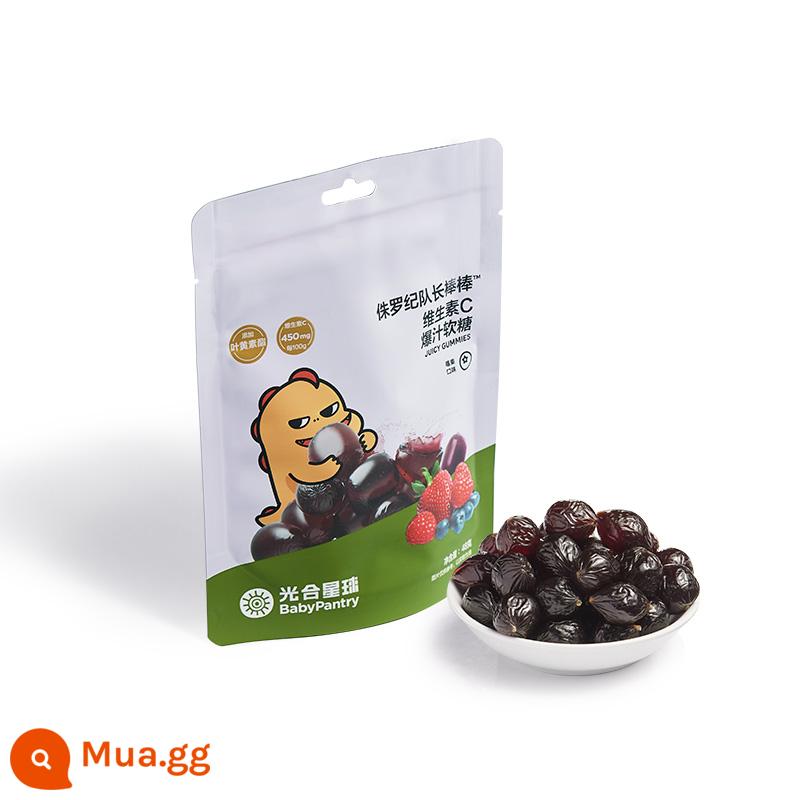 [99 nhân dân tệ để có được 6 cái] babycare baby snack hành tinh quang hợp bánh quy đường đậu hòa tan dành cho trẻ em - Kẹo Dẻo Vitamin C Juice (hương dâu) 48g/túi