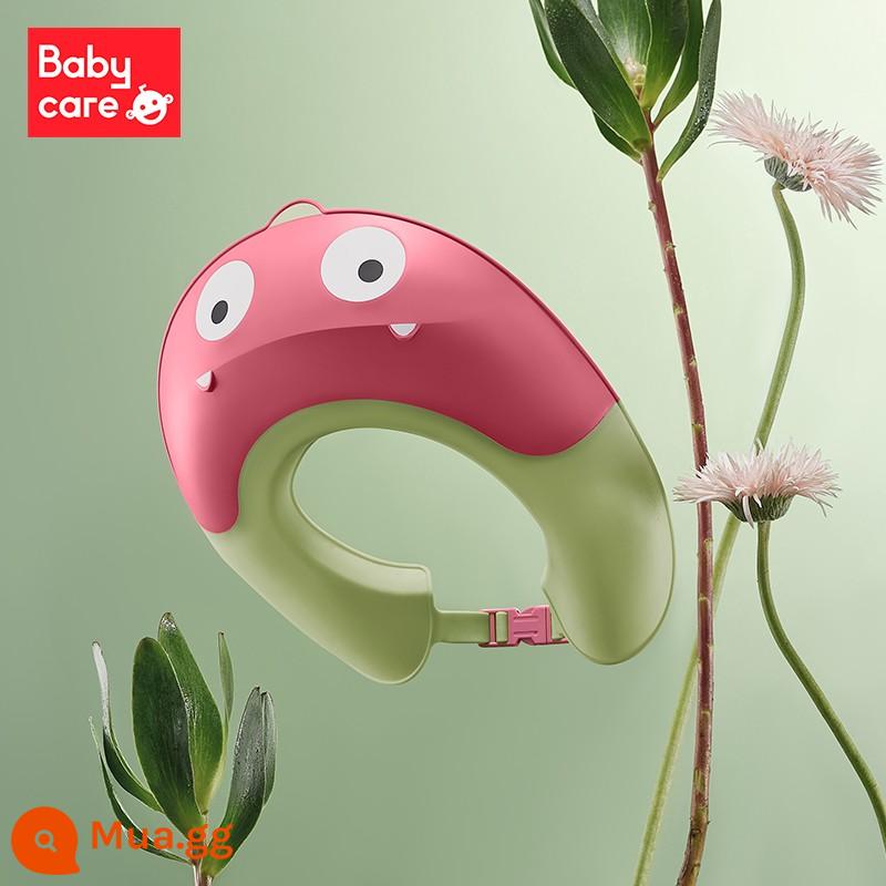 Babycare Dầu Gội Cho Bé Hiện Vật Silicone Bảo Vệ Tai Trẻ Em Mũ Tắm Có Thể Điều Chỉnh Trẻ Em Tắm Cho Bé Nắp Chống Thấm Nước - màu đỏ dubarry