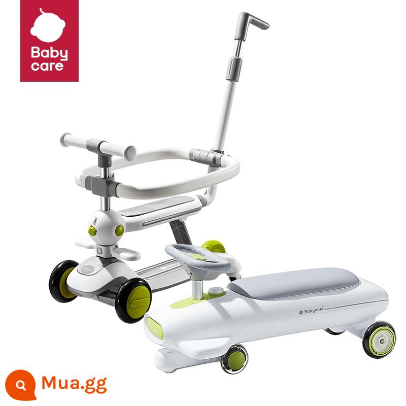 Babycare 6 trong 1 xe trượt scooter trẻ em từ 1 đến 3 đến 6 tuổi xe ô tô cân bằng đa năng cầu trượt cho bé - [Tăng trưởng CP thuận lợi hơn-Sindebai] Xe xoắn Austin + xe tay ga đa năng