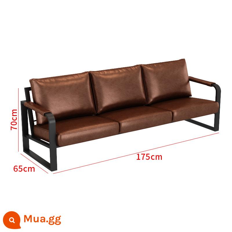 Quầy bar phong cách cắm trại Bàn ghế gỗ nguyên khối thanh rõ ràng phong cách công nghiệp ghế sofa sàn quán nướng cafe bistro sofa - ghế sofa ba chỗ