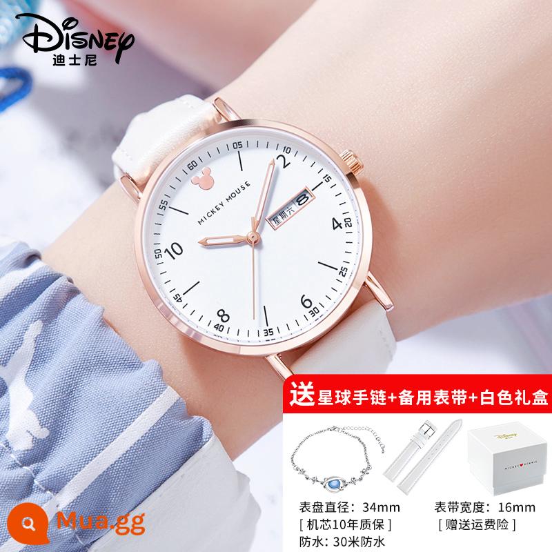 Đồng hồ Disney nữ học sinh cấp 2 nữ sinh cấp 3 2022 nữ cơ khí mới đặc biệt dành cho trẻ em và bé gái - Bạn phải vượt qua mọi kỳ thi, sao Thủy nghịch hành - Phiên bản thủ công