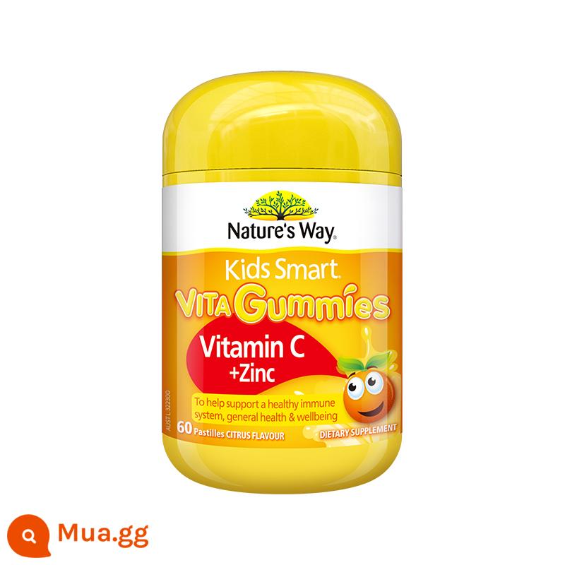 [24 tuổi] Nature's way Jiasmin vitamin VCVD canxi đa bảo dưỡng mắt kẹo dẻo multi-sku - Kẹo dẻo vitamin C 60 viên