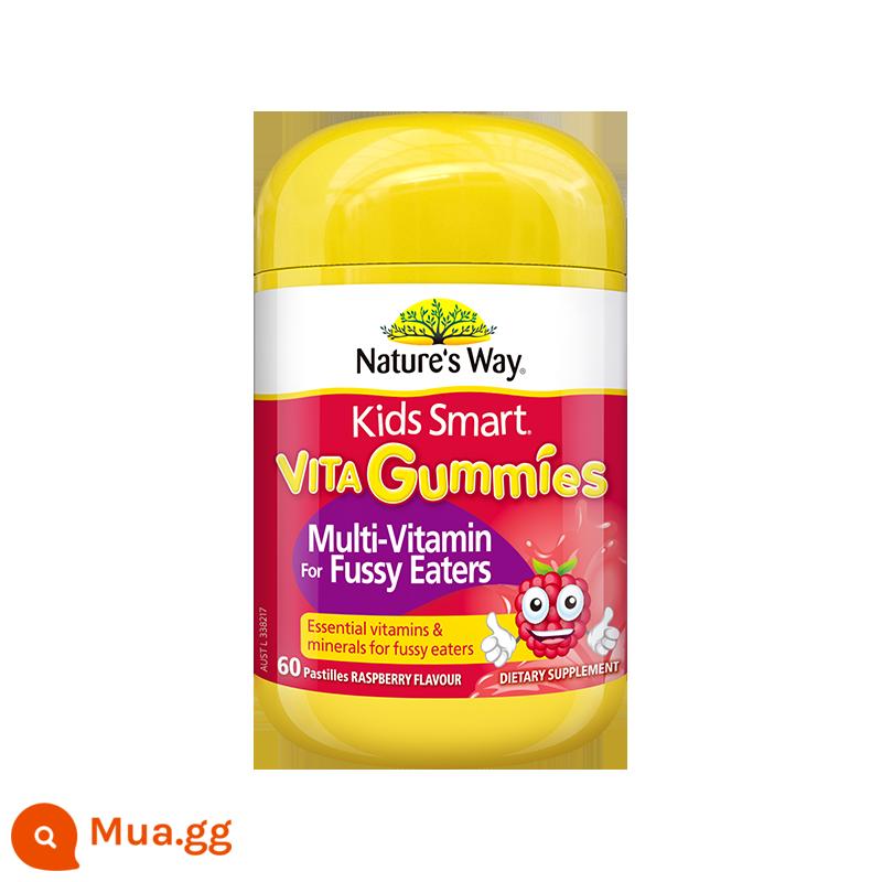 [24 tuổi] Nature's way Jiasmin vitamin VCVD canxi đa bảo dưỡng mắt kẹo dẻo multi-sku - Kẹo dẻo vitamin tổng hợp 60 viên