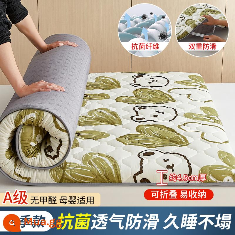 Nệm đệm mềm hộ gia đình ký túc xá sinh viên nệm đơn thảm tatami xốp thảm thuê sàn đặc biệt thảm ngủ - [❌Bốn mùa] Gấu rừng - dày khoảng 4,5cm [Loại A dành cho bà mẹ và trẻ sơ sinh thoáng khí và chống ẩm]