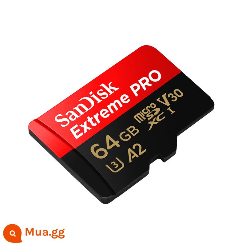 SanDisk64G ghi thẻ TF thẻ micro sd thẻ nhớ điện thoại di động máy bay không người lái thẻ thẻ máy ảnh thể thao lưu trữ - 64G