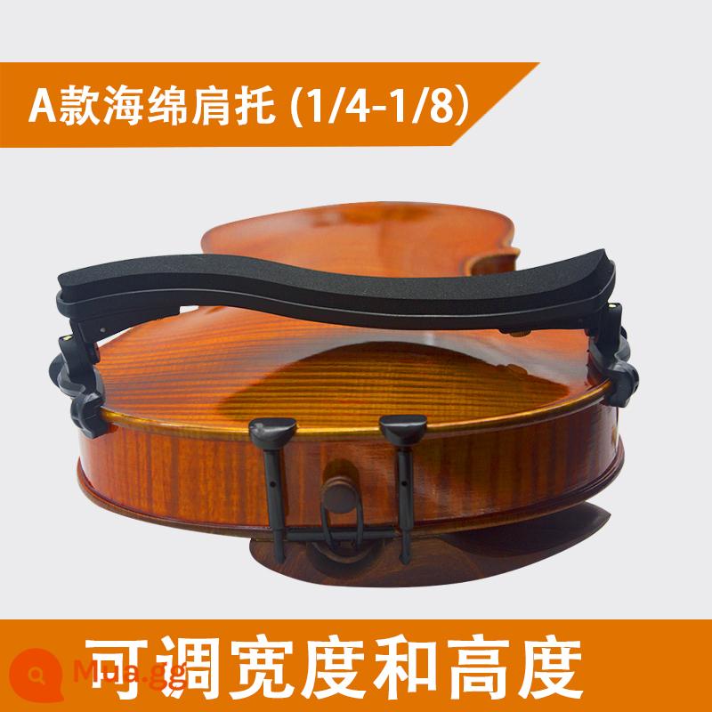 Qingge P26 Violin Vai Còn Lại Vai Cằm Còn Lại Vai Viola Miếng Bọt Biển Mềm Có Thể Điều Chỉnh Trẻ Em - Miếng đệm vai xốp đa năng loại A 1/4-1/8