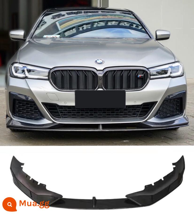 Môi trước và môi sau của BMW5 series 11-22 sửa đổi năm loạt xẻng phía trước cánh sau MP váy bên m5 kit Black Warrior 530 - [21-23] Dòng 5 thể thao AC ba phần màu đen bóng phía trước