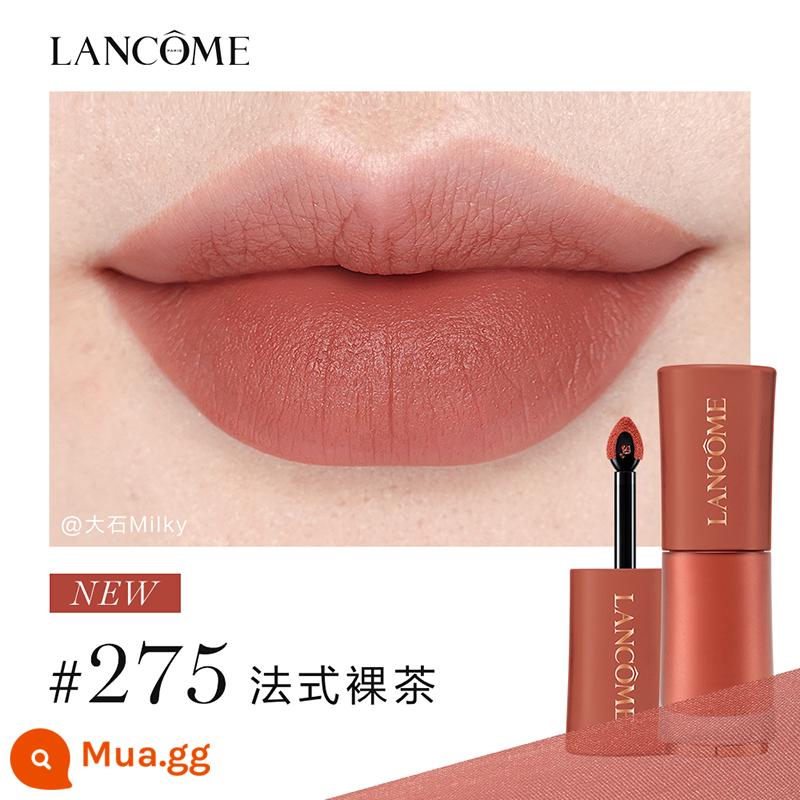 [Quà tặng ngày lễ tình nhân của Trung Quốc] Lancôme Pure Nude Lip Glaze Tính chất nhẹ nhàng Son môi kết cấu nhẹ tiên tiến 279 Nude Powder - 275 [Trả lại màu hết hàng]