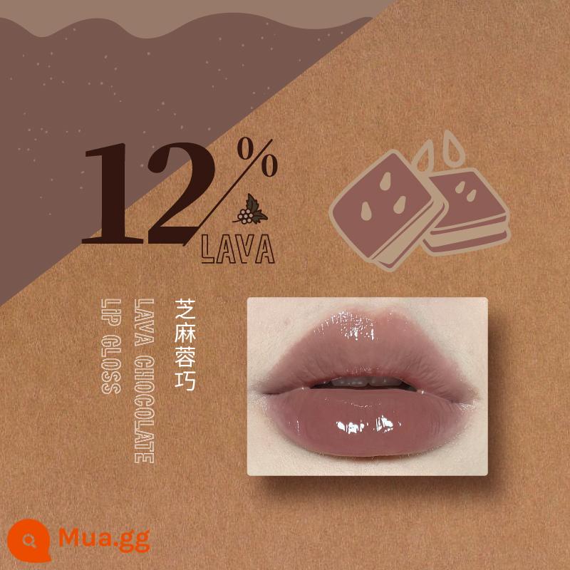 LEEMEMBER Li Meng Black Feather Solid Lip Gloss BL05 Hai đầu Lip Glaze Lipstick Deep Lip Primer Lip Mud nb01 - Son bóng màu sâm panh 12 mè dán