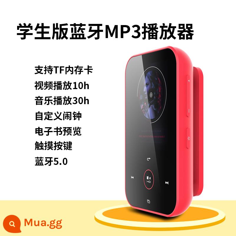 HBNKH MP3 Play - Phiên bản Bluetooth màu đỏ (hỗ trợ Bluetooth)