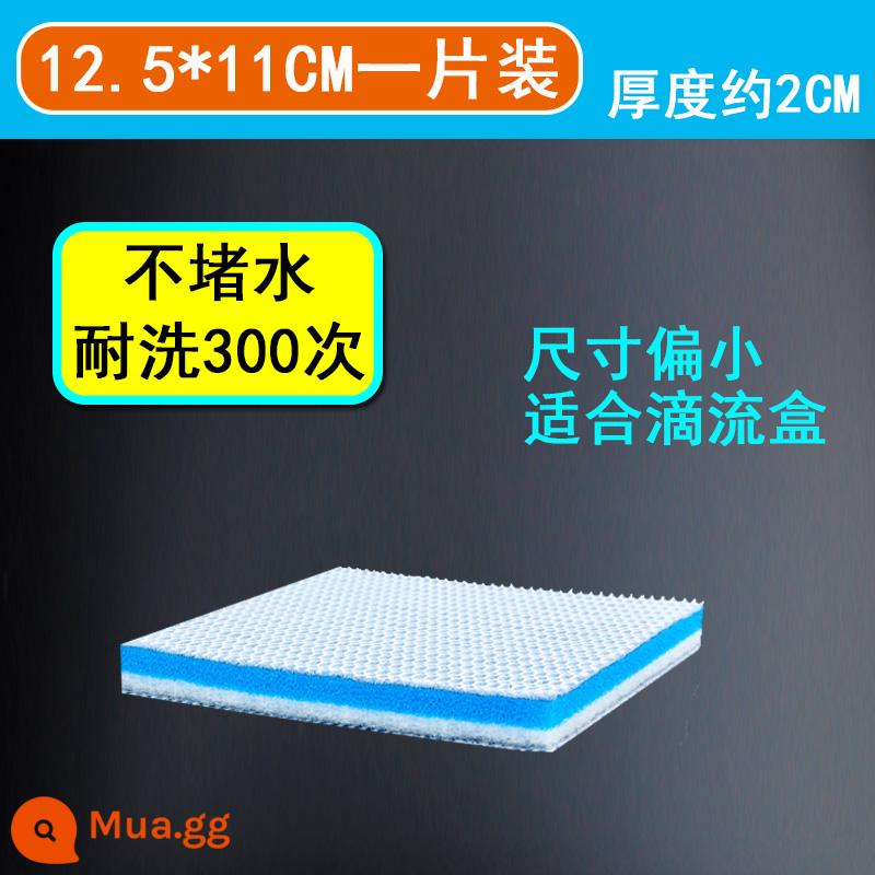 Bể Cá Đặc Biệt Bông Lọc Bọt Biển Mật Độ Cao Làm Sạch Vật Liệu Lọc Không Thể Giặt Xấu Lọc Nước Nuôi Cá Hiện Vật - Mảnh 12,5 * 11cm [bông nano không keo]