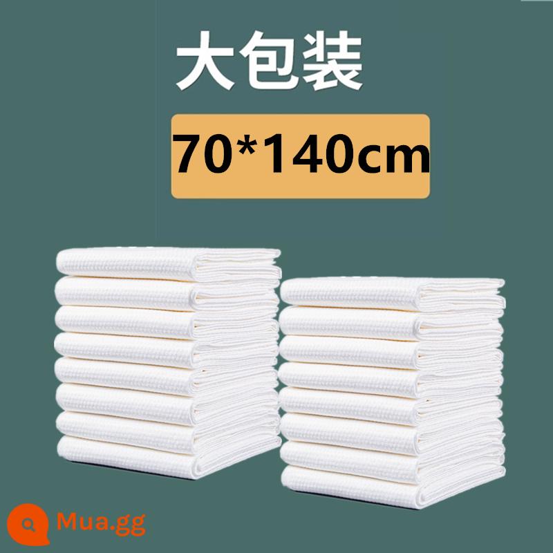 10 gói khăn tắm dùng một lần, khăn nén, bộ du lịch cotton nguyên chất, đóng gói riêng lẻ, du lịch lớn dày dặn trong gia đình - 25 miếng [Gói lớn đặc biệt] Khăn tắm lớn 70*140