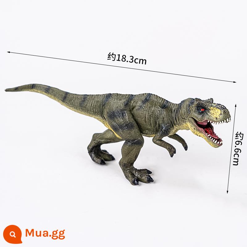 Trang trí bánh khủng long plug-in plug-in Tyrannosaurus rex nam sinh nhật bé một tuổi trẻ em Khủng long nhỏ kỷ Jura - Khủng long bạo chúa đi bộ PVC