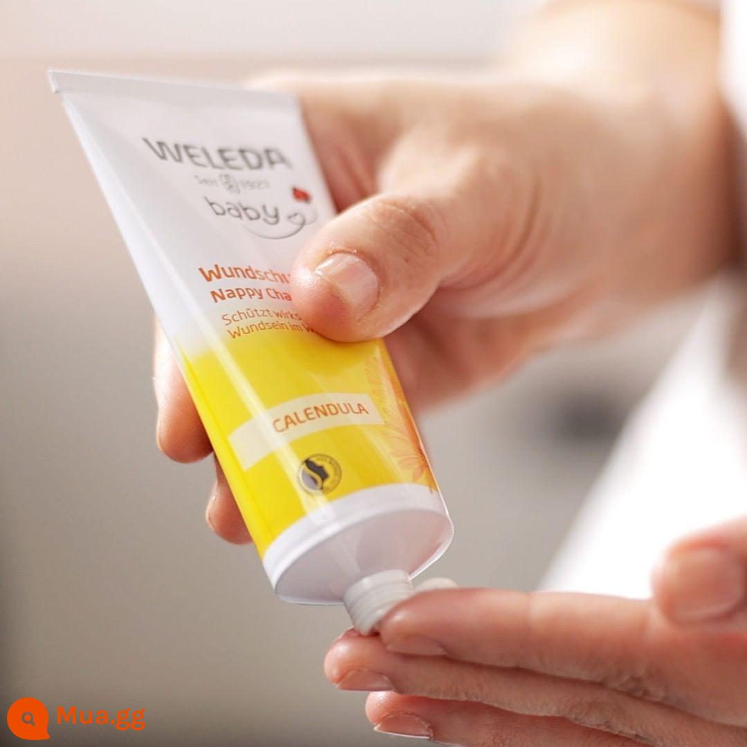 Weleda Welede kem hông cho bé sơ sinh mông kem ass đỏ calendula kem hông cho bé kem pp - Kem ngủ trưa Calendula 75ml