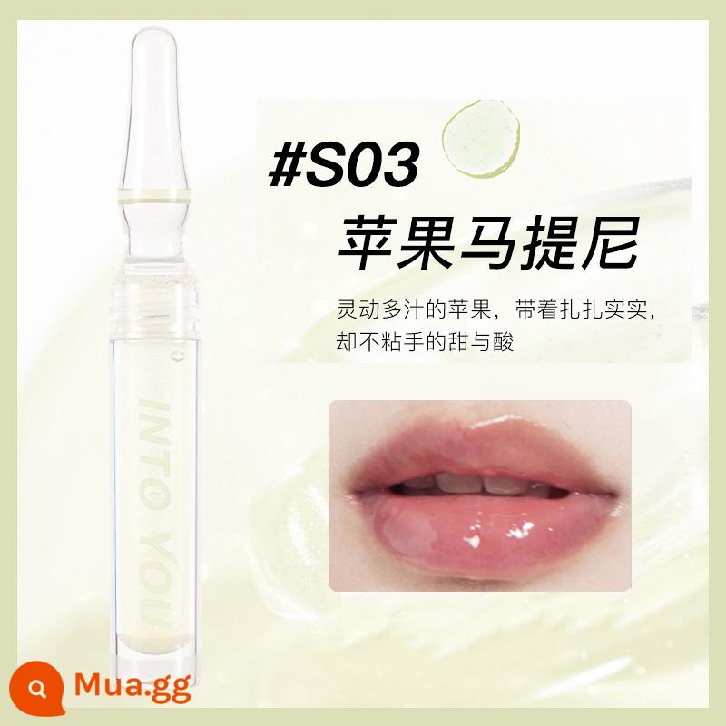 into you lip mud hero matte air nhung son men đóng hộp 525 son môi em08 giá rẻ intoyou - Kaki S03 Táo Martini