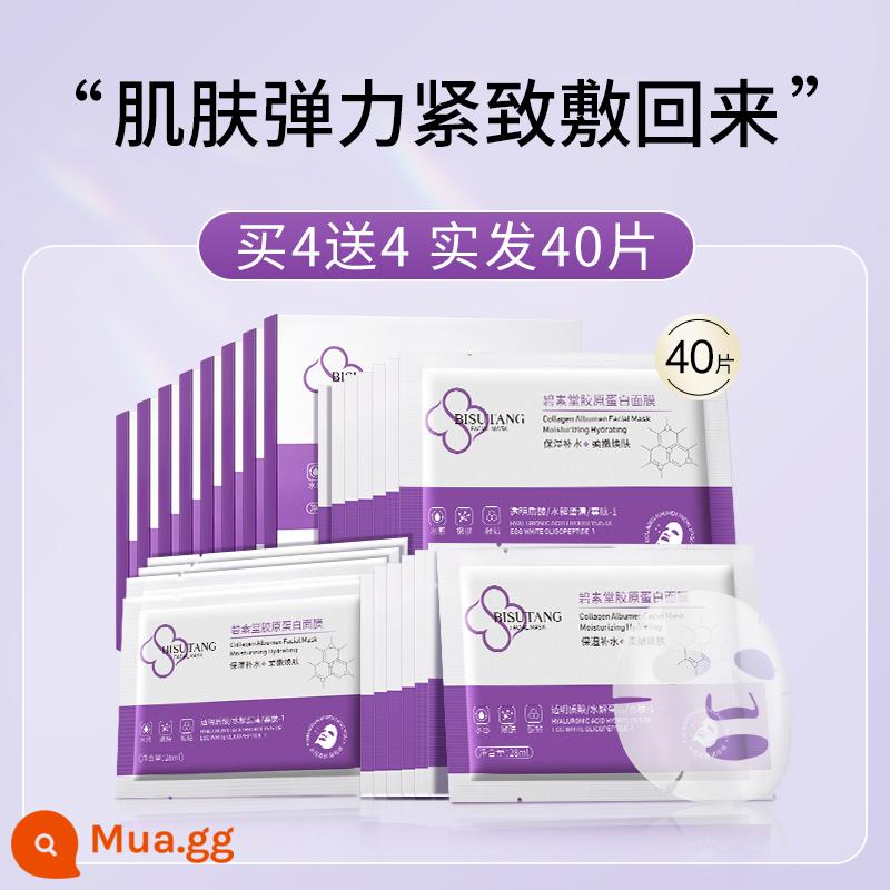 Mặt Nạ Collagen Nữ Chống Nhăn Săn Chắc Chống Lão Hóa Dưỡng Ẩm Làm Trắng Da Loại Bỏ Khí Vàng Xỉn Chính Thức Flagship Store - 8 hộp [Gói tích trữ được 96% người dùng lựa chọn]