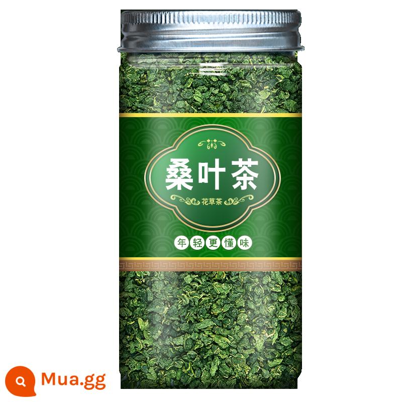 Trà lá dâu tằm 500g chính hãng lá dâu tằm sương lá dâu tươi dược liệu Trung Quốc lá dâu tằm khô cửa hàng hàng đầu - [Một Lon] Lá Dâu Sương 130g X1 lon tổng cộng 130g