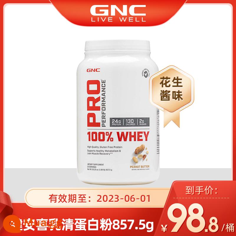 GNC Jian'anxi Hoa Kỳ nhập khẩu bột whey protein riêng biệt để tăng cơ protein trứng bột cho nam giới và phụ nữ cấp thực phẩm - 857,50 gram-ngày có hiệu lực 2023-06-01