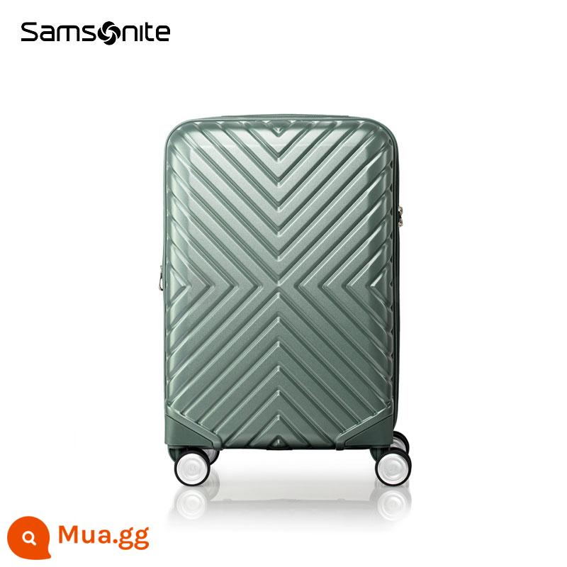 Samsonite Vali Samsonite xe đẩy đa năng dung tích lớn du lịch 20/24/28 inch lên máy bay 06Q - Xanh đá phiến [màu mới 23 năm]