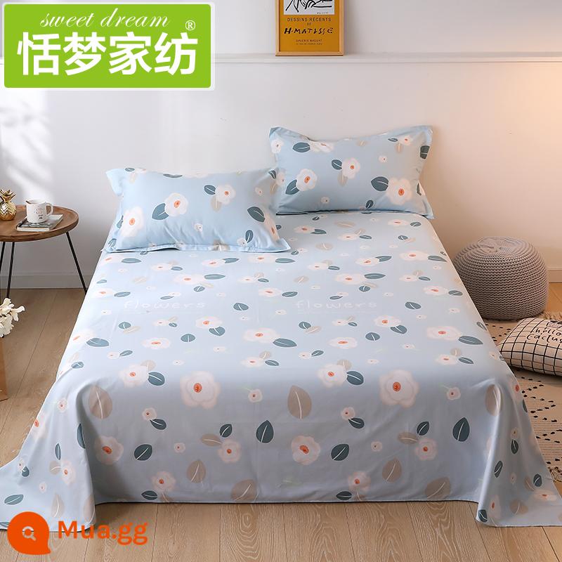 100% cotton ga trải giường đơn mảnh cotton nguyên chất ký túc xá sinh viên nam giường đôi dày 1,5 m chăn - ý định ban đầu