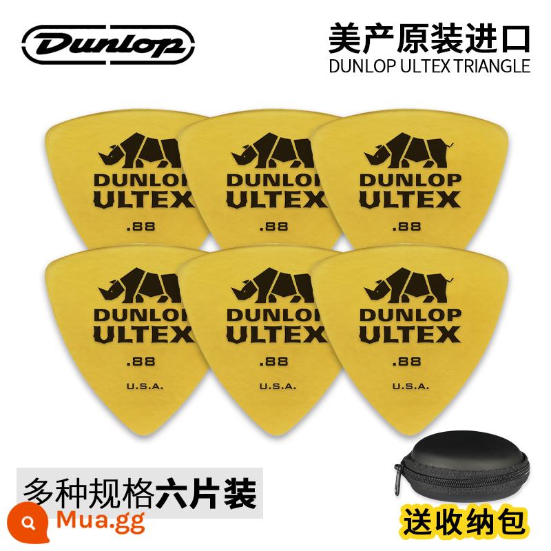 Dunlop Dunlop Ultex Sharp Speedback Rhino Folk Monument Electric Kitz Guitar Shan Six Packs - Tam giác 426R_0,88mm[gói sáu chiếc]