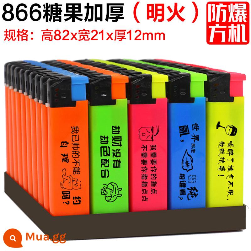 Nhà máy trực tiếp bán bật lửa quảng cáo dùng một lần tùy chỉnh được cá nhân hóa hợp thời trang tùy chỉnh in chữ quảng cáo bánh mài tráng - 866 Kẹo Phiên Bản Dài ►Open Fire ➤Kéo xuống dưới để sắp xếp theo số lượng