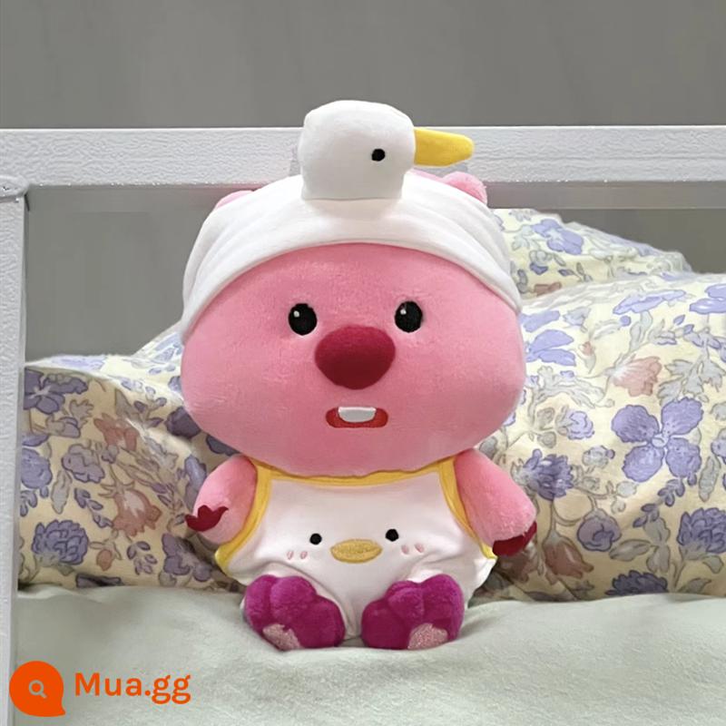 Phiên bản Hàn Quốc của Little Beaver Ruby búp bê điên rồ dễ thương búp bê sang trọng gối cô gái quà tặng loppy mù hộp xác thực - Hải ly thiên nga [Bộ hải ly + thiên nga]