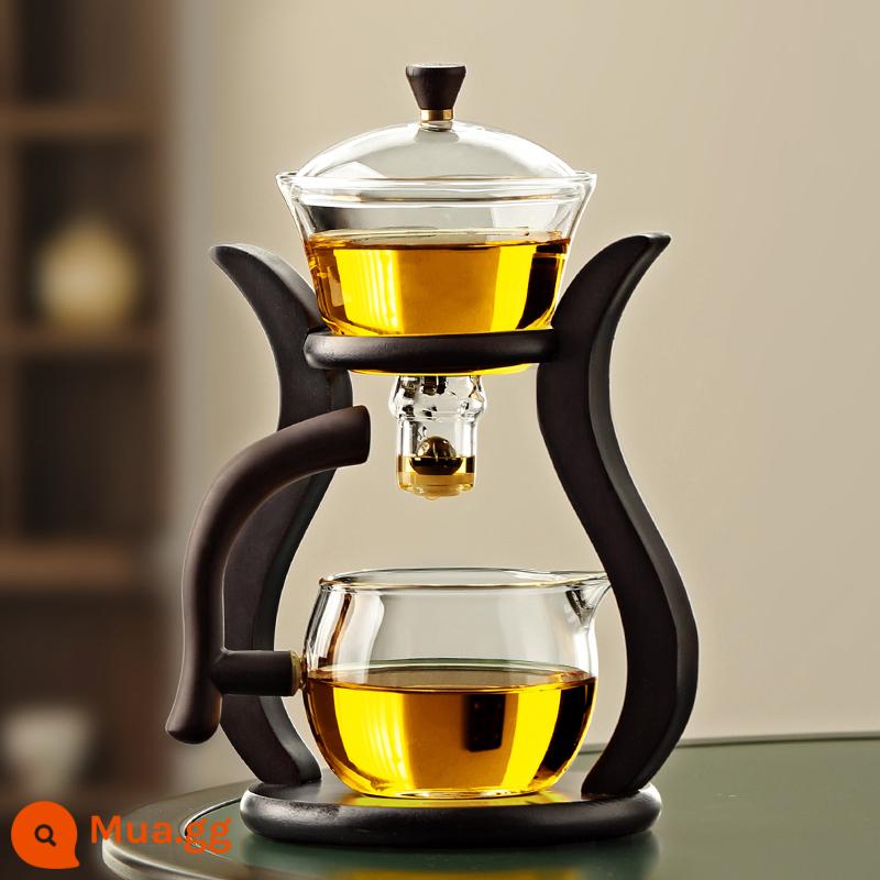 Thủy tinh bán đồ uống bán trà nhóm kết hợp những người lười biếng với ấm trà Bubbot Tea Tea Cup - 1Bộ trà hoàn toàn tự động Yaoyue