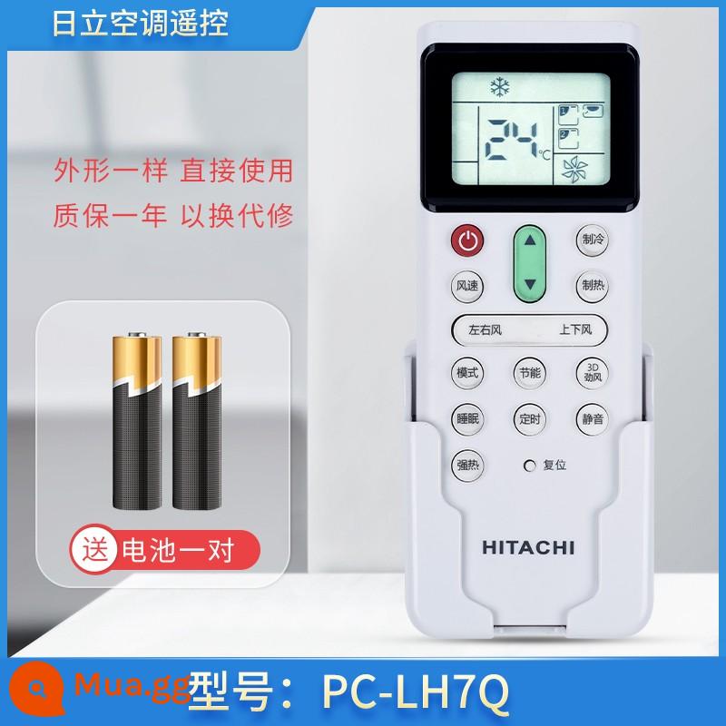 Điều khiển từ xa điều hòa Hitachi chính hãng PC-LH6Q 7 8Q KFR-35GW61LW RASC-35CVRAR-51D - Đèn nền + vỏ màu trắng PC-LH7Q