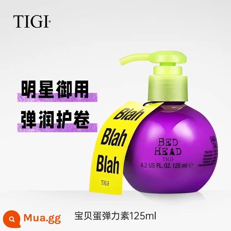 TIGI baby egg elastin nữ tóc xoăn dưỡng ẩm chống xoăn cứng tạo bọt tạo bọt tóc mousse bong bóng - [(Baby Egg Elastin 125ml)]