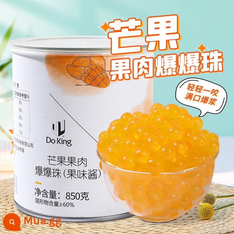 Shield hoàng đế mía móng ngựa popping trân châu 850g sandwich popping trứng tinh thể tuyết tinh thần popping cửa hàng trà sữa trân châu ăn liền - Hạt xoài 850g