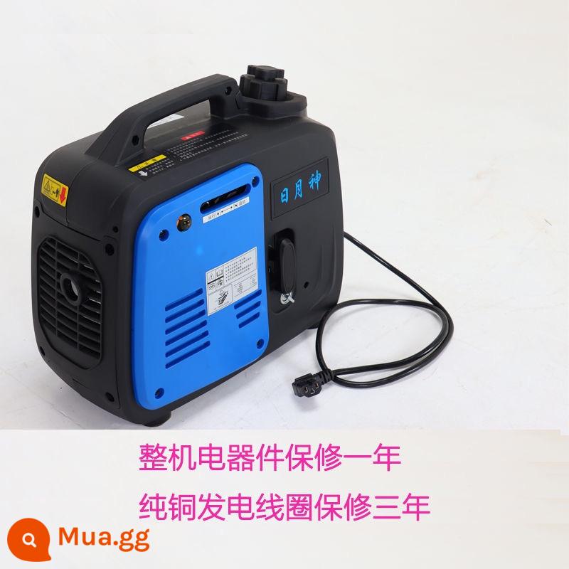 Máy phát điện xăng xe hai bánh mở rộng phạm vi xe điện ba bánh nhỏ không cần lắp đặt 48v60v72v - Điều khiển từ xa Bluetooth tự động khởi động và dừng đa năng 48v60v72v mới