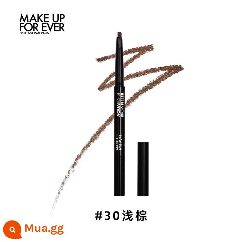 [Ngày đầu năm] makeupforever Chì kẻ mày tam giác không thấm nước Meikefei dễ lên màu và mịn - #30 nâu nhạt