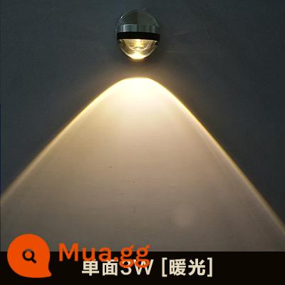 Sáng Tạo Đèn Tường LED Màu Đèn Khách Sạn KTV Tivi Phòng Khách Nền Trang Trí Tường Hành Lang Lối Đi Đèn Đèn Ngủ - Đèn ấm một bên 3W