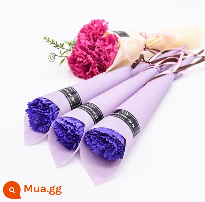 Xà Phòng Hoa Hồng Đơn Sỉ Người Yêu Nữ Ngày Của Mẹ Món Quà Nhỏ Hoa Cẩm Chướng Mô Phỏng Xà Phòng Hoa Mặt Đất Đẩy - Cẩm Chướng Tím Hàn Quốc Màu Tím Đậm 10 Đếm