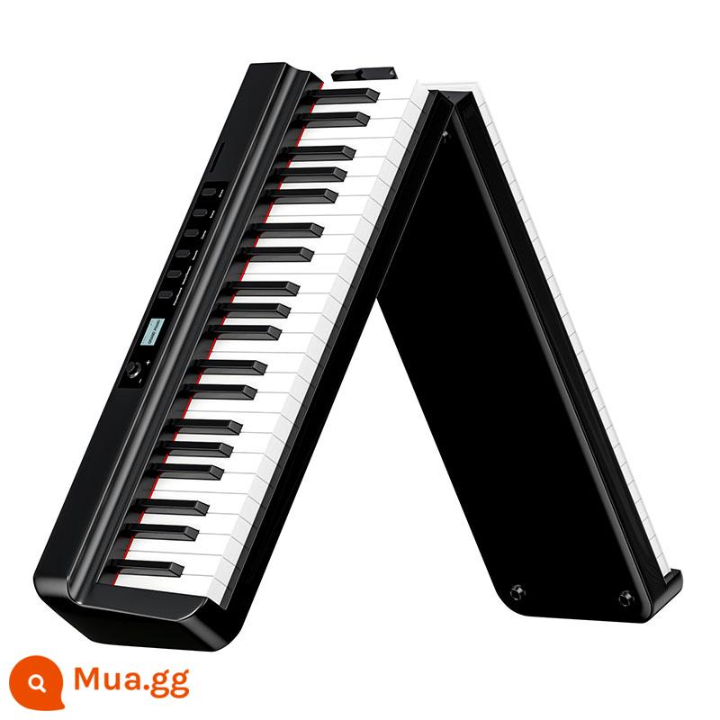 Đàn piano điện Terence có thể gập lại chuyên nghiệp 88 bàn phím di động dành cho người mới bắt đầu tại nhà giáo viên mẫu giáo đàn piano điện tử chuyên dụng - [Space Black]+Bàn đạp đơn