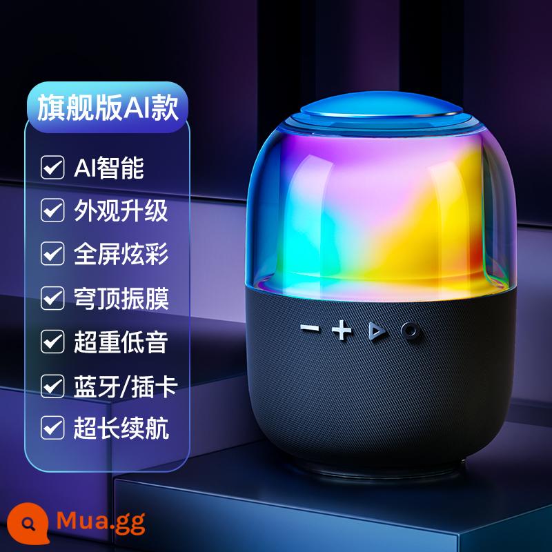 Âm thanh Bluetooth không dây loa nhỏ nhỏ siêu nặng siêu trầm mini di động chất lượng âm thanh cao chuyên dụng cho gia đình ngoài trời - [Phiên bản cuối cùng-Mô hình AI thông minh]